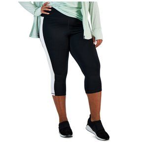 New ID IDEOLOGY Plus Size Colorblocked Capri Leggings